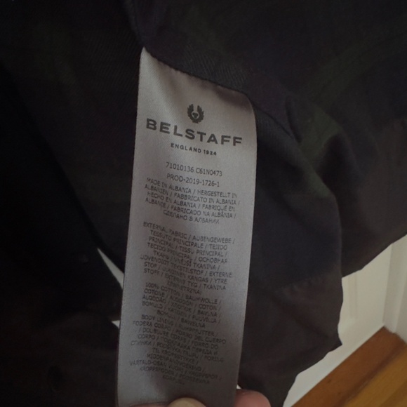 BELSTAFF Storm Master Coat In Black - Picture 10 of 11
